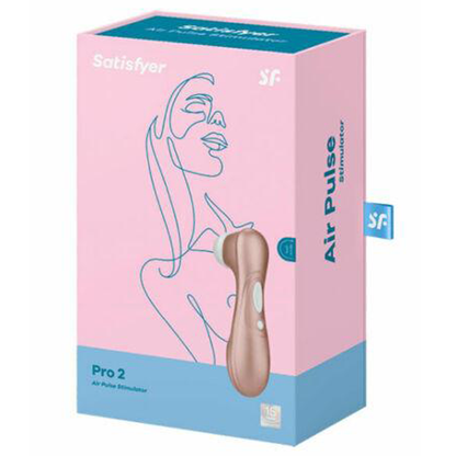 Satisfyer, Pro 2 - Light Gold - Clitoral Pulse - The Naughty & Nice District - Adult Sex Toy Store