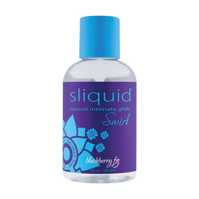 Naturals  Swirl - Blackberry Fig 4.2oz - Water-Based Lube - The Naughty & Nice District - Adult Sex Toy Store