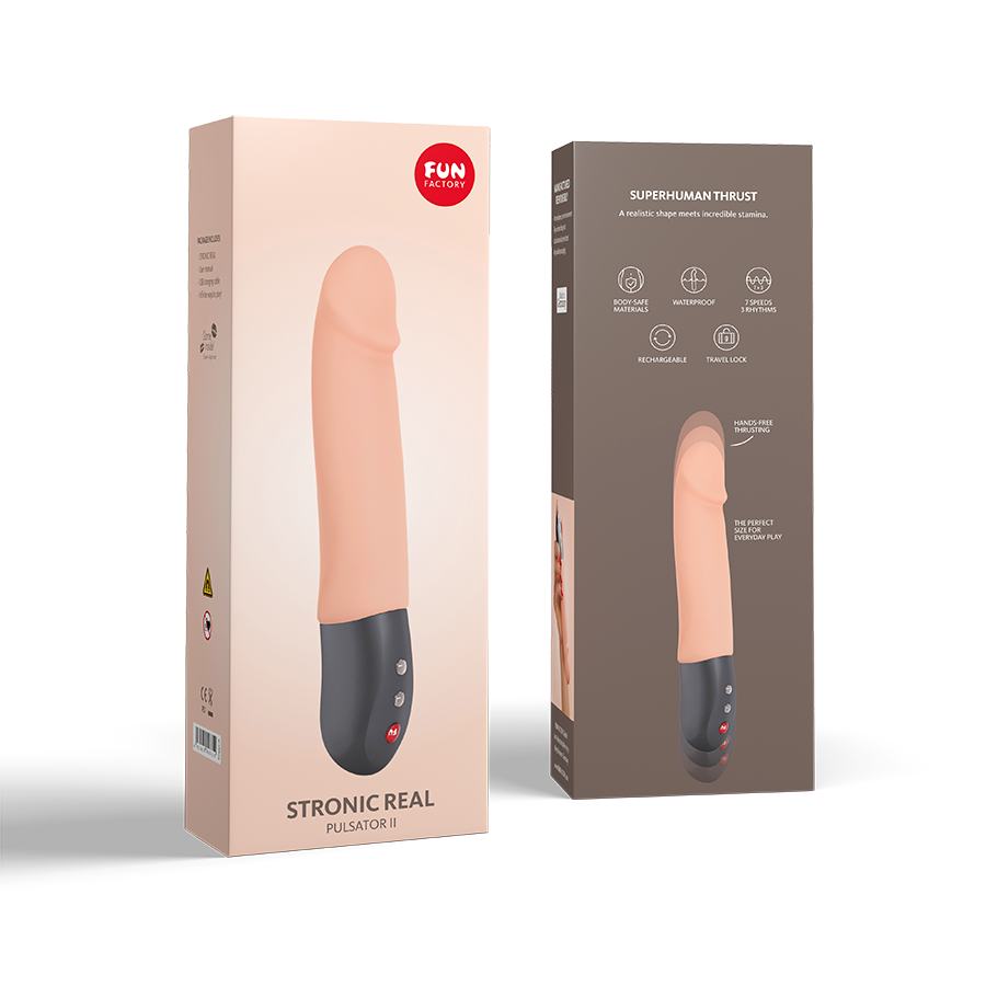 STRONIC REAL - VIbrators - The Naughty & Nice District - Adult Sex Toy Store