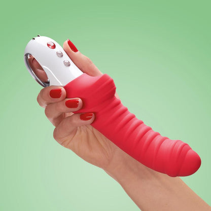 Fun Factory, TIGER - Rippled and Curved Tipped Vibrator - Collection - VIbrators - The Naughty & Nice District - Adult Sex Toy Store