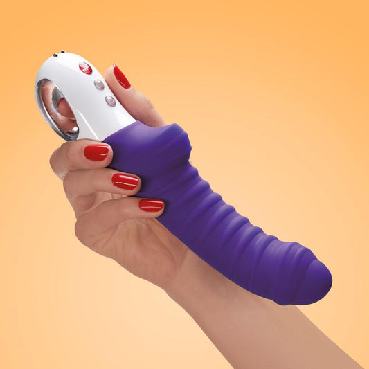 Fun Factory, TIGER - Rippled and Curved Tipped Vibrator - Collection - VIbrators - The Naughty & Nice District - Adult Sex Toy Store