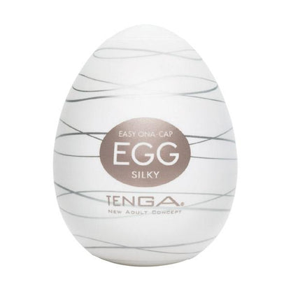 Tenga Egg Silky Male Masturbator - For Him - The Naughty & Nice District - Adult Sex Toy Store