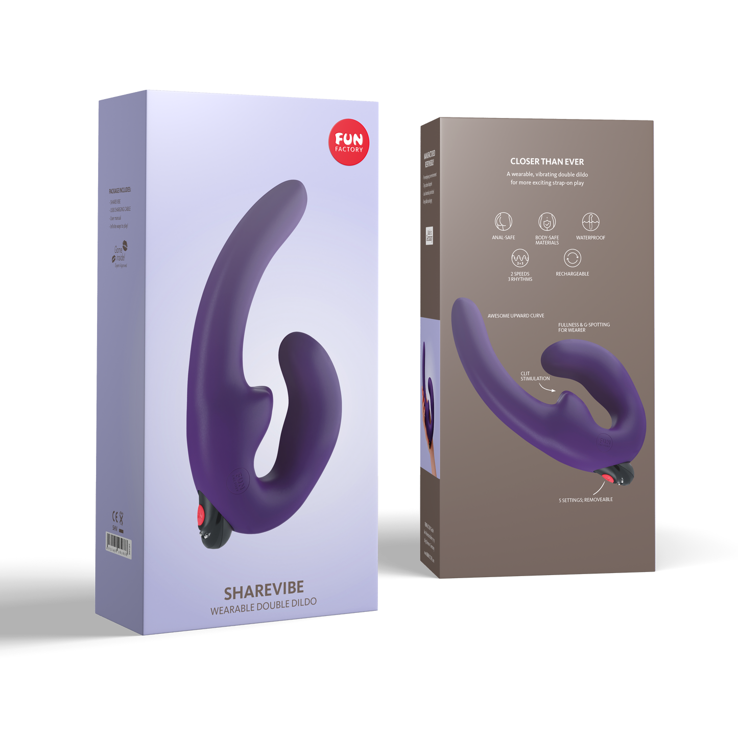 SHAREVIBE - VIbrators - The Naughty & Nice District - Adult Sex Toy Store