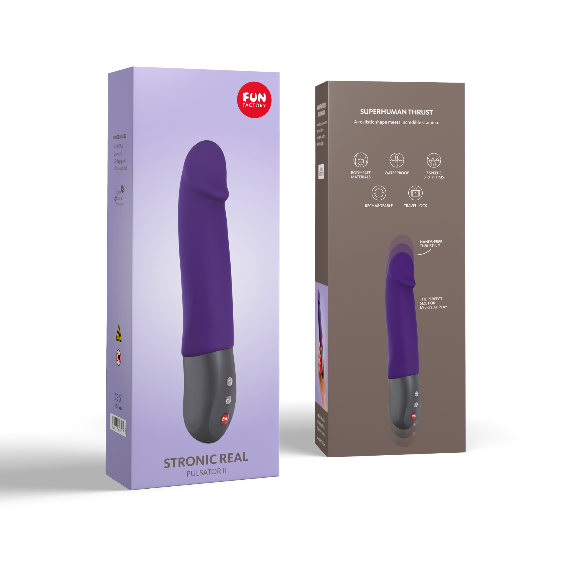 STRONIC REAL - VIbrators - The Naughty & Nice District - Adult Sex Toy Store