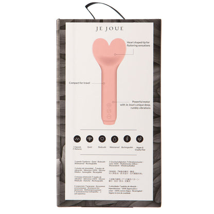 Amour Heart-Shaped Tip Bullet Vibrator – Powerful, Rumbly Sensations by Je Joue - VIbrators - The Naughty & Nice District - Adult Sex Toy Store