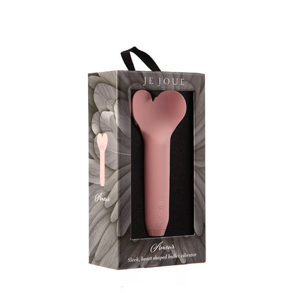 Amour Heart-Shaped Tip Bullet Vibrator – Powerful, Rumbly Sensations by Je Joue - VIbrators - The Naughty & Nice District - Adult Sex Toy Store