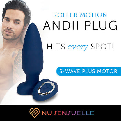 ANDII PLUG - NAVY BLUE - The Naughty & Nice District