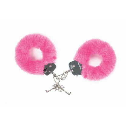 Love to Love Attach Me Handcuffs - Black & Pink Set - BDSM - The Naughty & Nice District - Adult Sex Toy Store