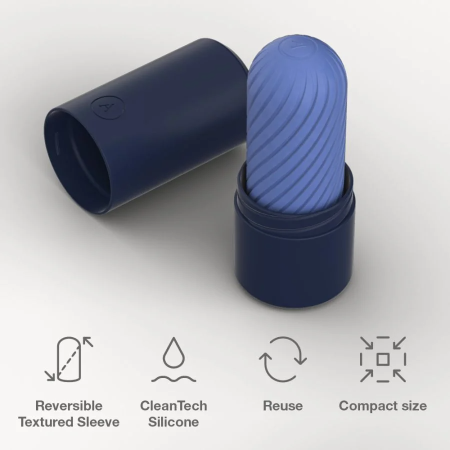 Arcwave, Ghost Sleeve - Classic Design - Reversible Stroker crafted from Skin-soft , CleanTech Silicone, - For Him - The Naughty & Nice District - Adult Sex Toy Store