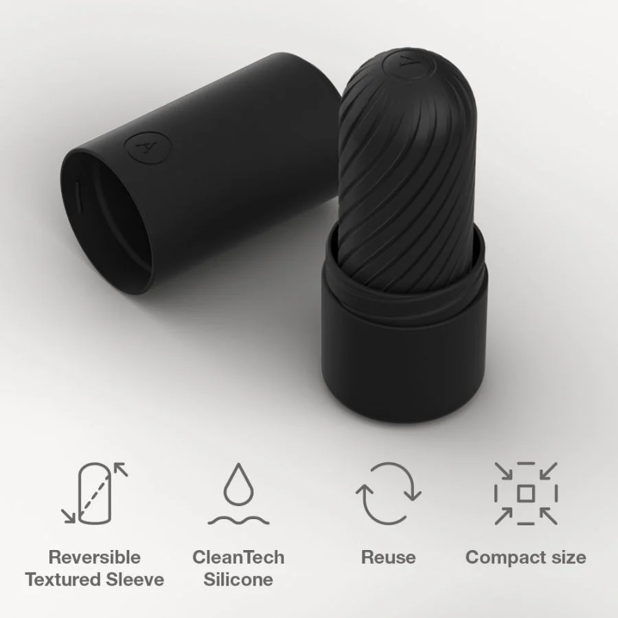 Arcwave, Ghost Sleeve - Classic Design - Reversible Stroker crafted from Skin-soft , CleanTech Silicone, - For Him - The Naughty & Nice District - Adult Sex Toy Store