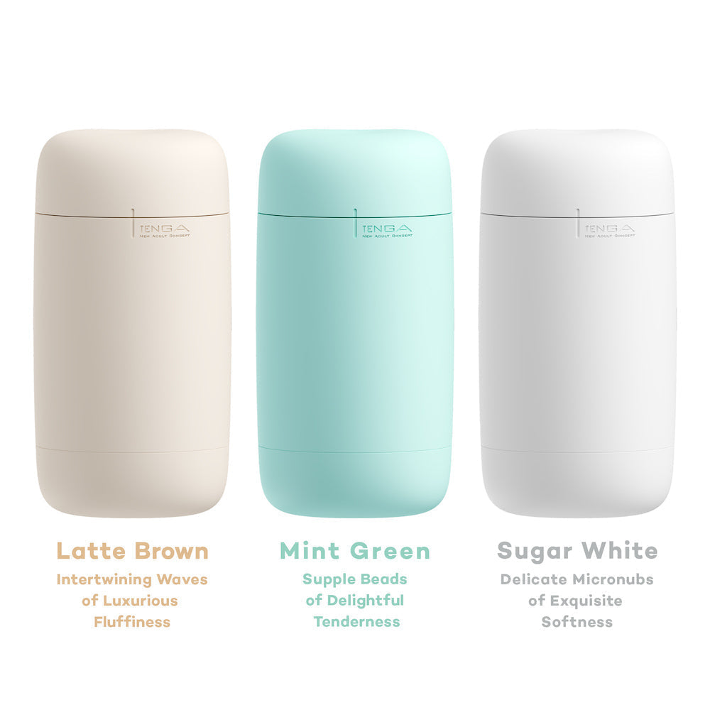 Puffy Latte, Mint Green, and Sugar White - Cozy and Stylish Puffy Collection - Vacuum Cup - The Naughty & Nice District - Adult Sex Toy Store