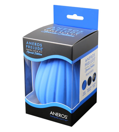 Aneros, PRELUDE ENEMA BULB KIT LIMITED EDITION Blue - Premium - Anal Toys - The Naughty & Nice District - Adult Sex Toy Store