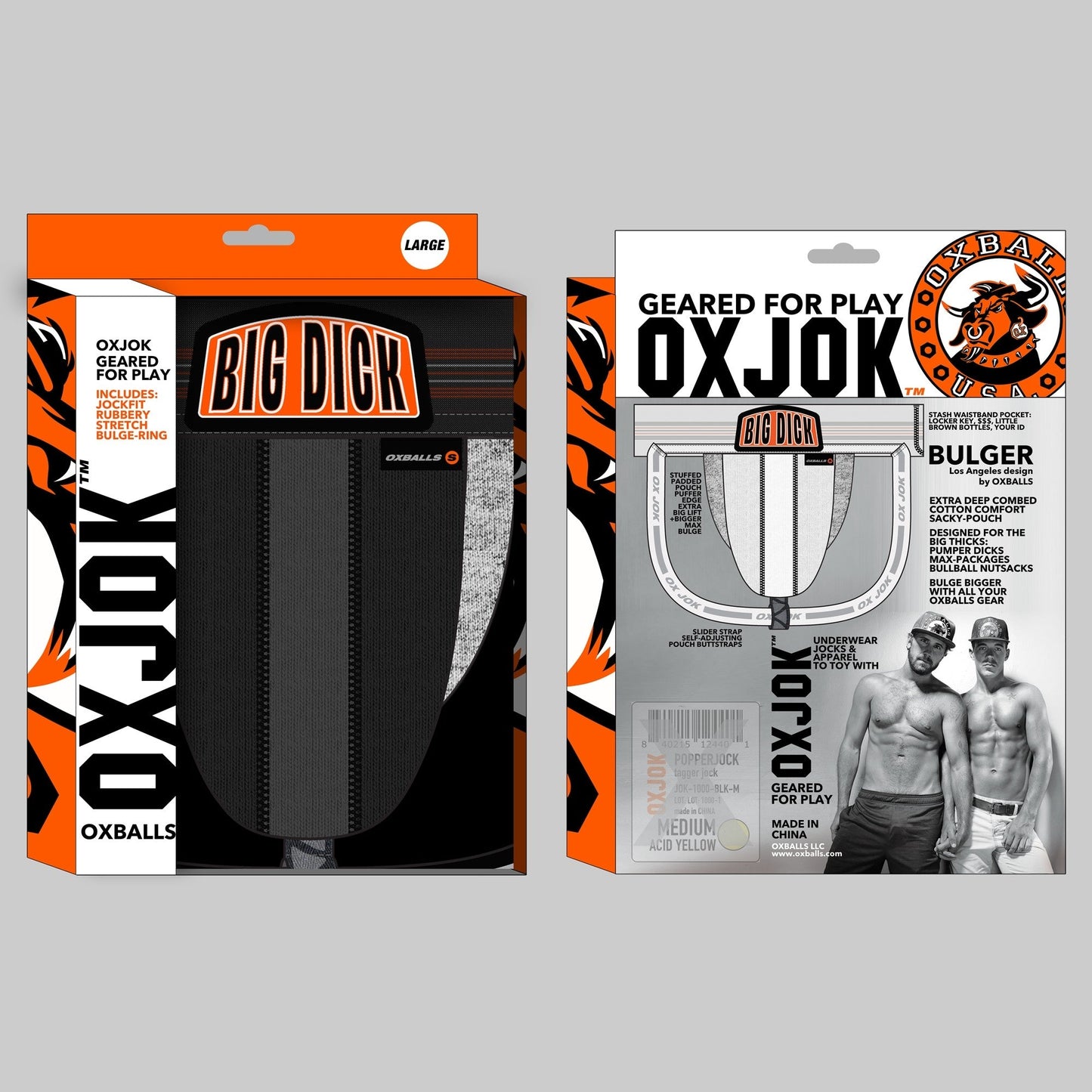 BULGER, the big pouch jock - Menswear - The Naughty & Nice District - Adult Sex Toy Store