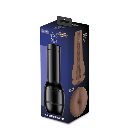 Feel Stroker -  Butt (mid brown) - For Him - The Naughty & Nice District - Adult Sex Toy Store