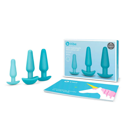 b-Vibe Anal Training & Education Set - 7-Piece Kit for Safe and Enjoyable Anal Play - Anal Toys - The Naughty & Nice District - Adult Sex Toy Store