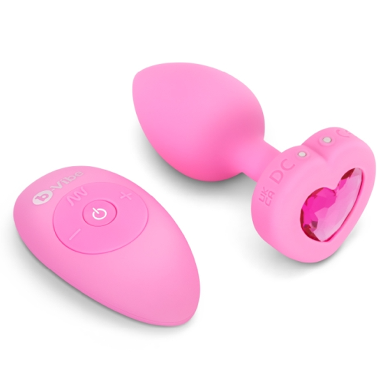 VIBRATING HEART PLUG - Anal Toys - The Naughty & Nice District - Adult Sex Toy Store