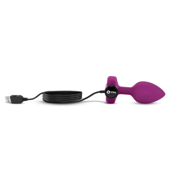 VIBRATING JEWEL PLUG - Various Sizes and Colors Available - Anal Toys - The Naughty & Nice District - Adult Sex Toy Store