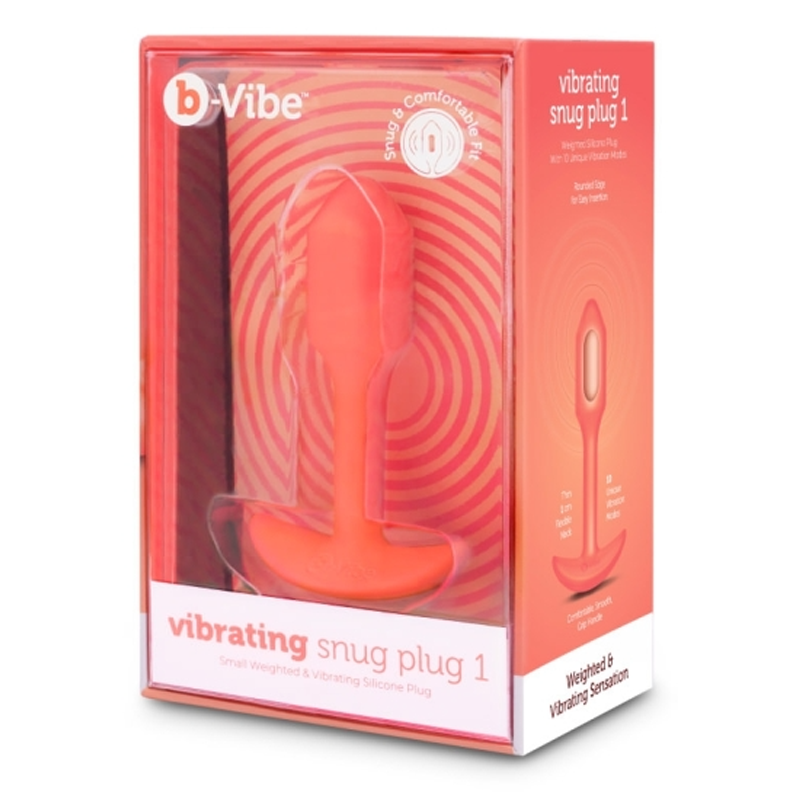 VIBRATING SNUG PLUG | MULTIPLE SIZES AND COLORS AVAILABLE - Anal Toys - The Naughty & Nice District - Adult Sex Toy Store