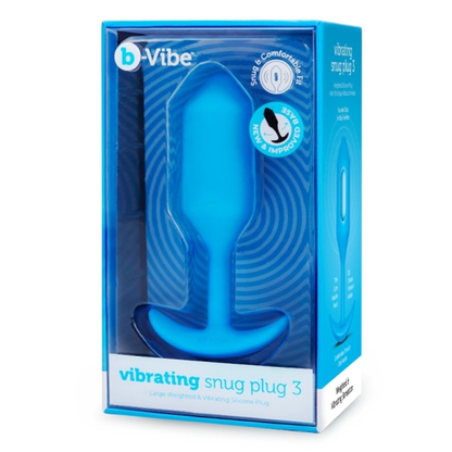 VIBRATING SNUG PLUG | MULTIPLE SIZES AND COLORS AVAILABLE - Anal Toys - The Naughty & Nice District - Adult Sex Toy Store