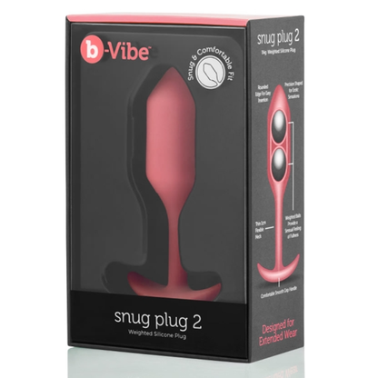 SNUG PLUG 2 - Versatile and Comfortable Plug for All Your Needs - Anal Toys - The Naughty & Nice District - Adult Sex Toy Store