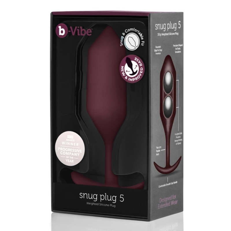 SNUG PLUG 5 - Versatile and Comfortable Design for All Your Needs - Anal Toys - The Naughty & Nice District - Adult Sex Toy Store