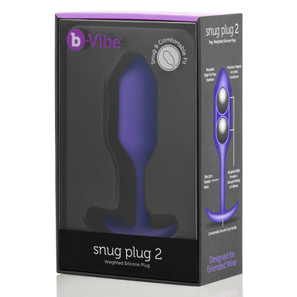 SNUG PLUG 2 - Versatile and Comfortable Plug for All Your Needs - Anal Toys - The Naughty & Nice District - Adult Sex Toy Store