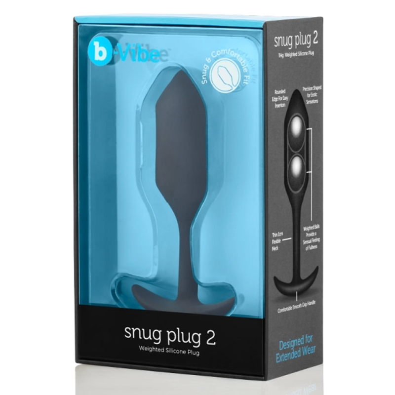 SNUG PLUG 2 - Versatile and Comfortable Plug for All Your Needs - Anal Toys - The Naughty & Nice District - Adult Sex Toy Store