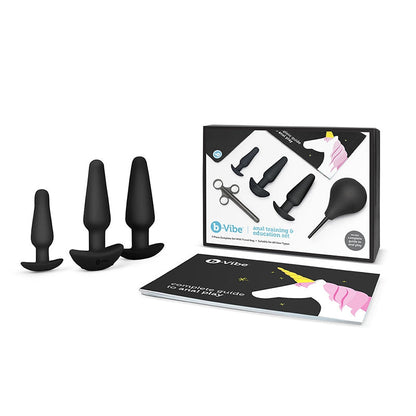 b-Vibe Anal Training & Education Set - 7-Piece Kit for Safe and Enjoyable Anal Play - Anal Toys - The Naughty & Nice District - Adult Sex Toy Store