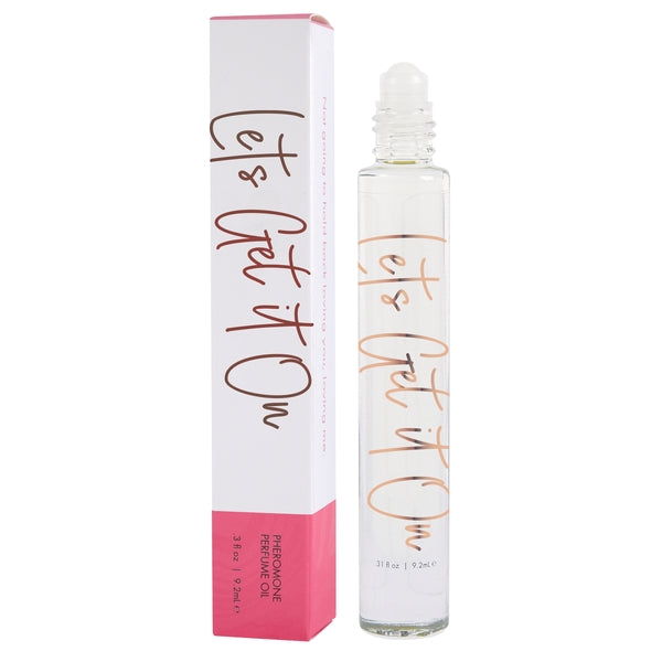 LET'S GET IT ON Perfume Oil with Pheromones - Fruity - Floral 0.3oz | 9.2mL - Perfumes & Colognes - The Naughty & Nice District - Adult Sex Toy Store