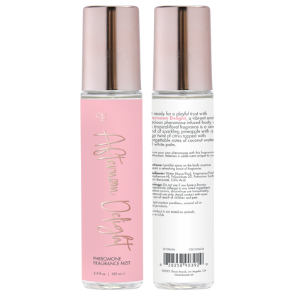 AFTERNOON DELIGHT Fragrance Body Mist with Pheromones - The Naughty & Nice District