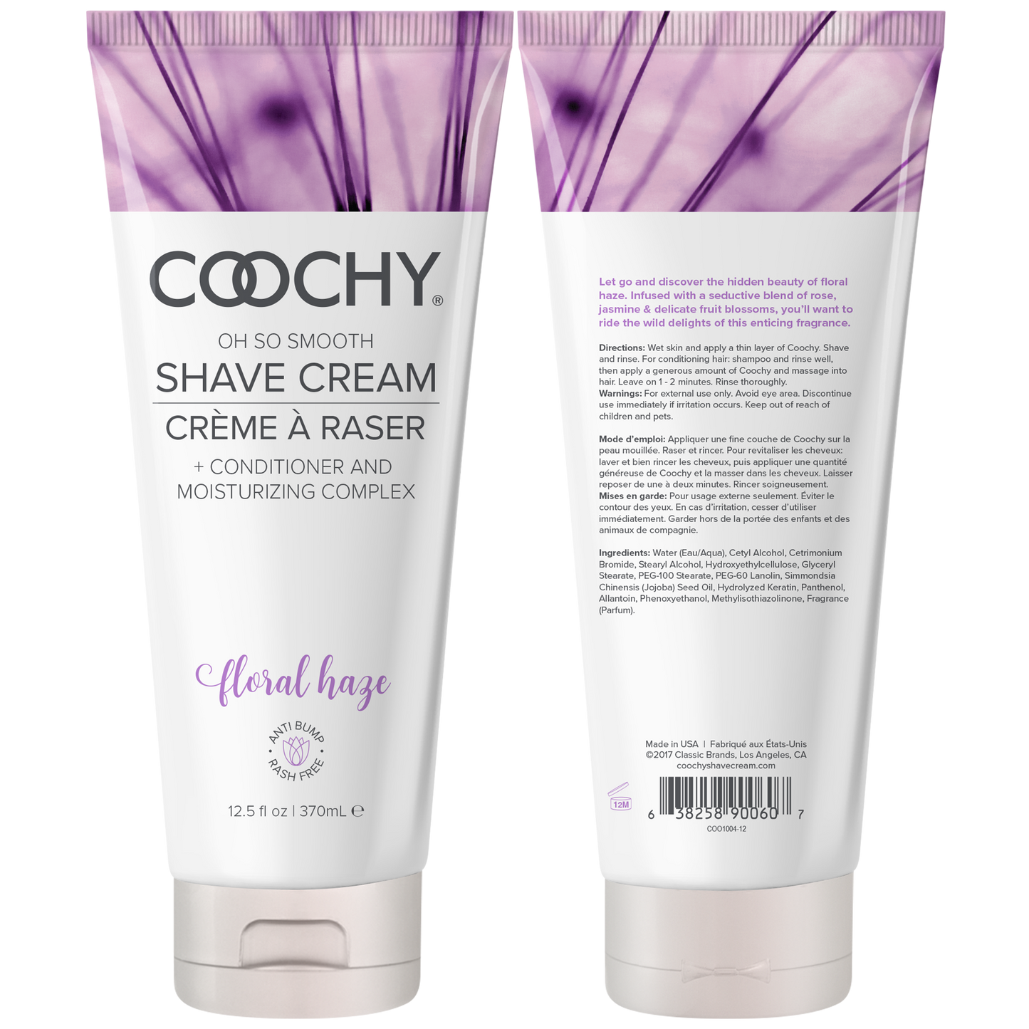 Shave Cream - Floral Haze 12.5oz | 370mL - Shave Cream - The Naughty & Nice District - Adult Sex Toy Store