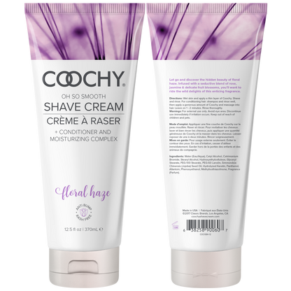 Shave Cream - Floral Haze 12.5oz | 370mL - Shave Cream - The Naughty & Nice District - Adult Sex Toy Store