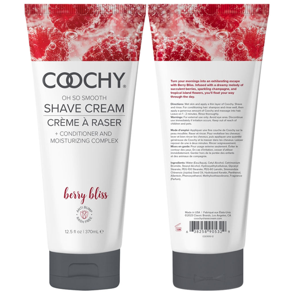 Oh So Smooth Shave Cream Berry Bliss - Multiple Sizes Available - Shaving Creams - The Naughty & Nice District - Adult Sex Toy Store