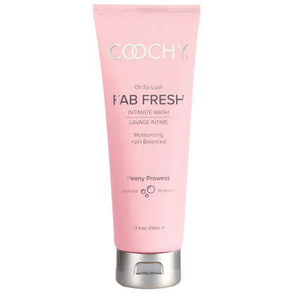 Oh So Lush Fab Fresh Intimate Wash - Peony Prowess 7.2oz | 213mL - Lubes - The Naughty & Nice District - Adult Sex Toy Store