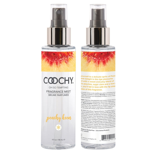 Oh So Tempting Fragrance Mist - Peachy Keen 4oz | 118mL - Perfumes & Colognes - The Naughty & Nice District - Adult Sex Toy Store