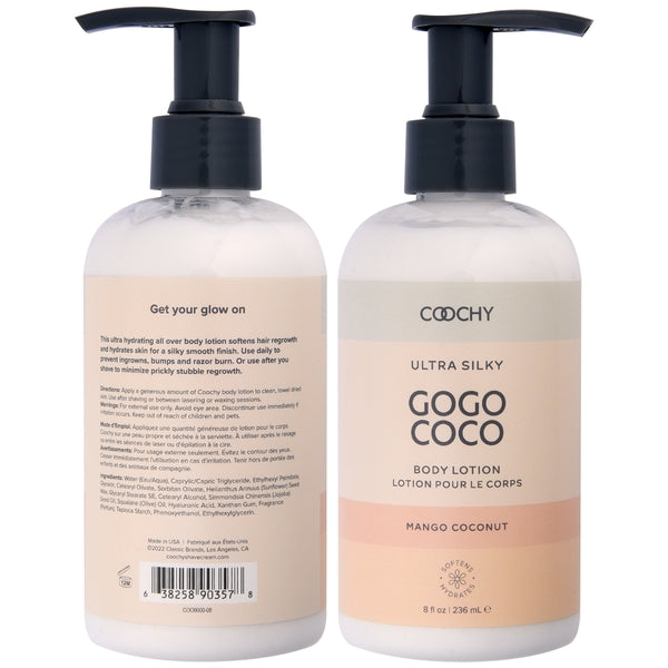 Ultra Silky Body Lotion Mango Coconut 8oz | 136mL - Lubes - The Naughty & Nice District - Adult Sex Toy Store