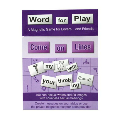 Word for Play - Come on Lines - Erotic Games - The Naughty & Nice District - Adult Sex Toy Store