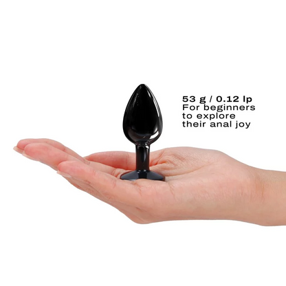 Diamond Metal Anal Plug Set - Glamor & Sensation for All Experience Levels - Anal Toys - The Naughty & Nice District - Adult Sex Toy Store