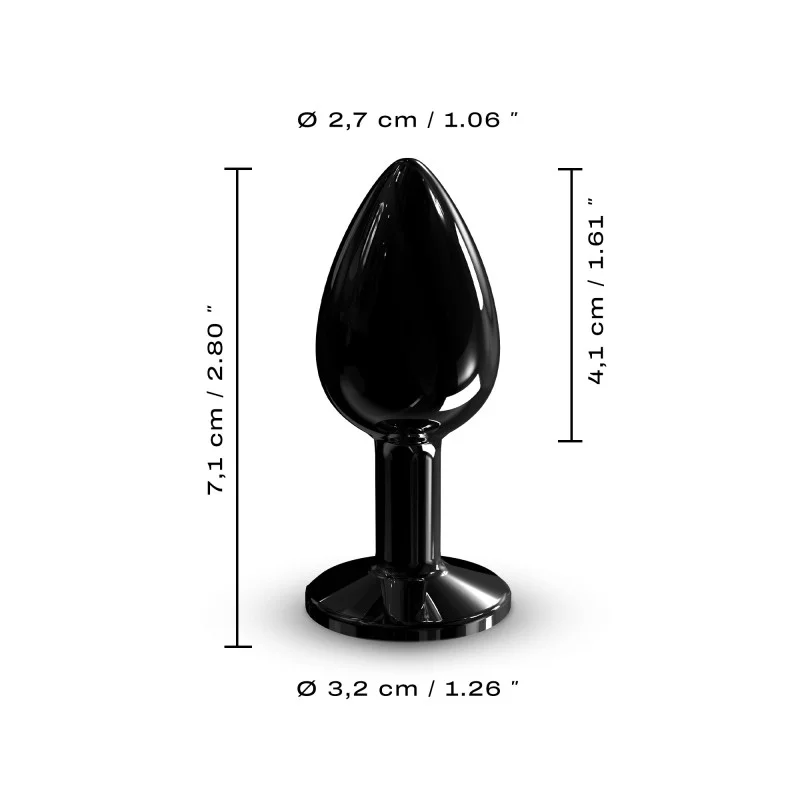 Diamond Metal Anal Plug Set - Glamor & Sensation for All Experience Levels - Anal Toys - The Naughty & Nice District - Adult Sex Toy Store