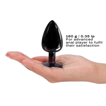 Diamond Metal Anal Plug Set - Glamor & Sensation for All Experience Levels - Anal Toys - The Naughty & Nice District - Adult Sex Toy Store