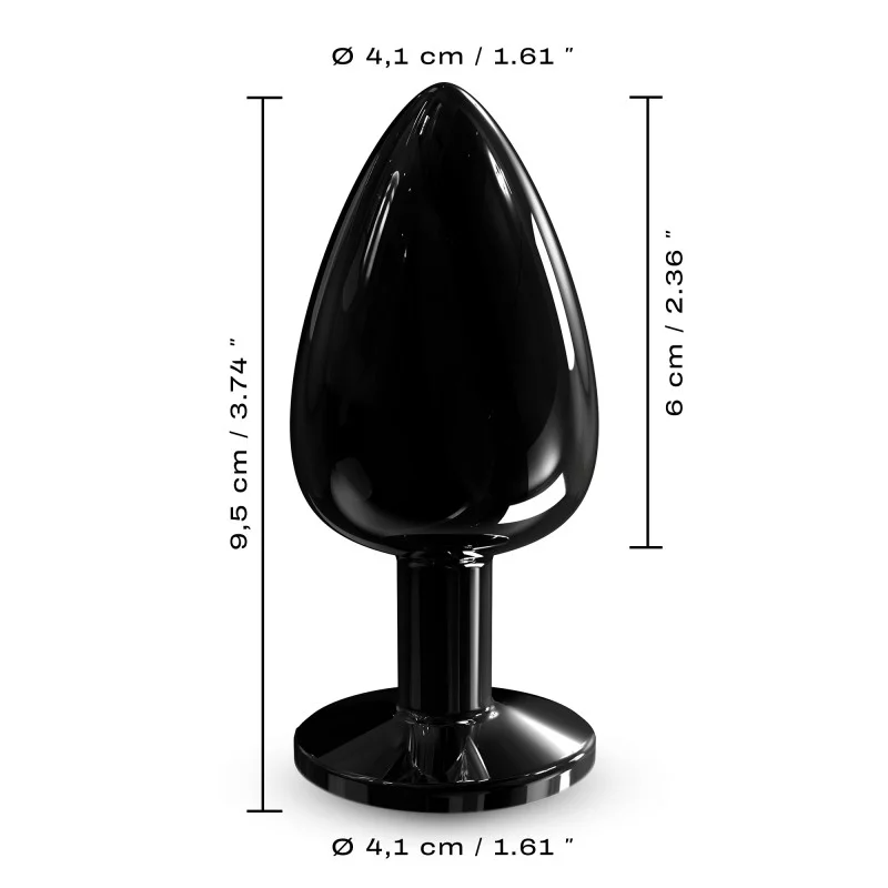 Diamond Metal Anal Plug Set - Glamor & Sensation for All Experience Levels - Anal Toys - The Naughty & Nice District - Adult Sex Toy Store