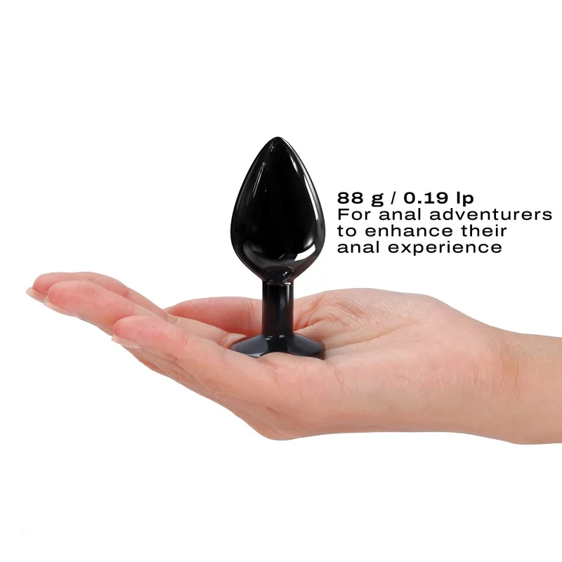 Diamond Metal Anal Plug Set - Glamor & Sensation for All Experience Levels - Anal Toys - The Naughty & Nice District - Adult Sex Toy Store