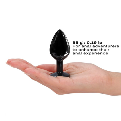 Diamond Metal Anal Plug Set - Glamor & Sensation for All Experience Levels - Anal Toys - The Naughty & Nice District - Adult Sex Toy Store