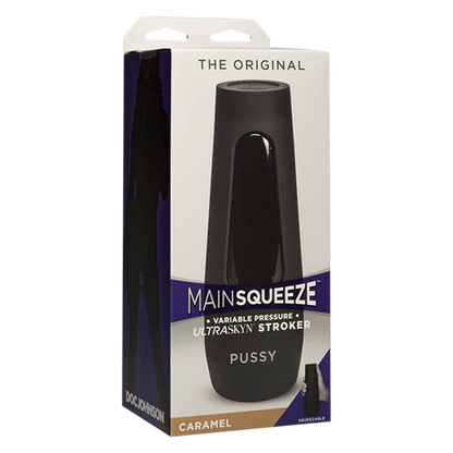 Main Squeeze - The Original - ULTRASKYN Stroker - Pussy - Caramel - For Him - The Naughty & Nice District - Adult Sex Toy Store