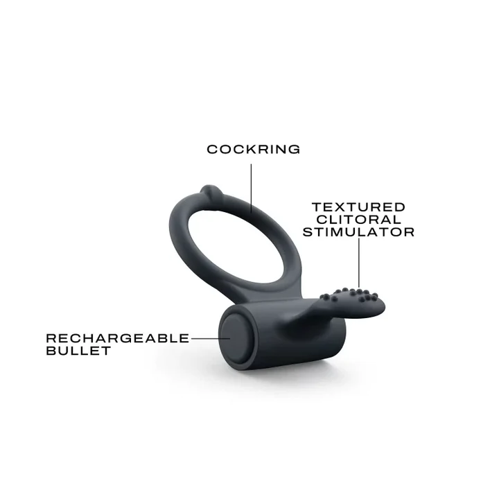 POWER CLIT + - Vibrating Cock Rings - The Naughty & Nice District - Adult Sex Toy Store