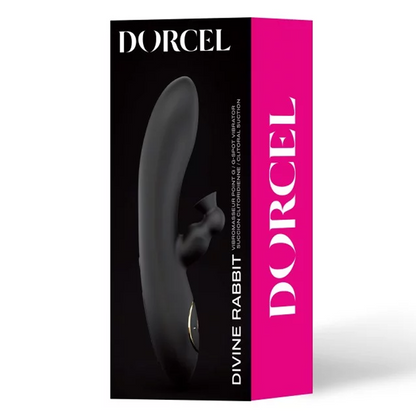 Dorcel DIVINE RABBIT - G-spot & clitoral stimulator - VIbrators - The Naughty & Nice District - Adult Sex Toy Store