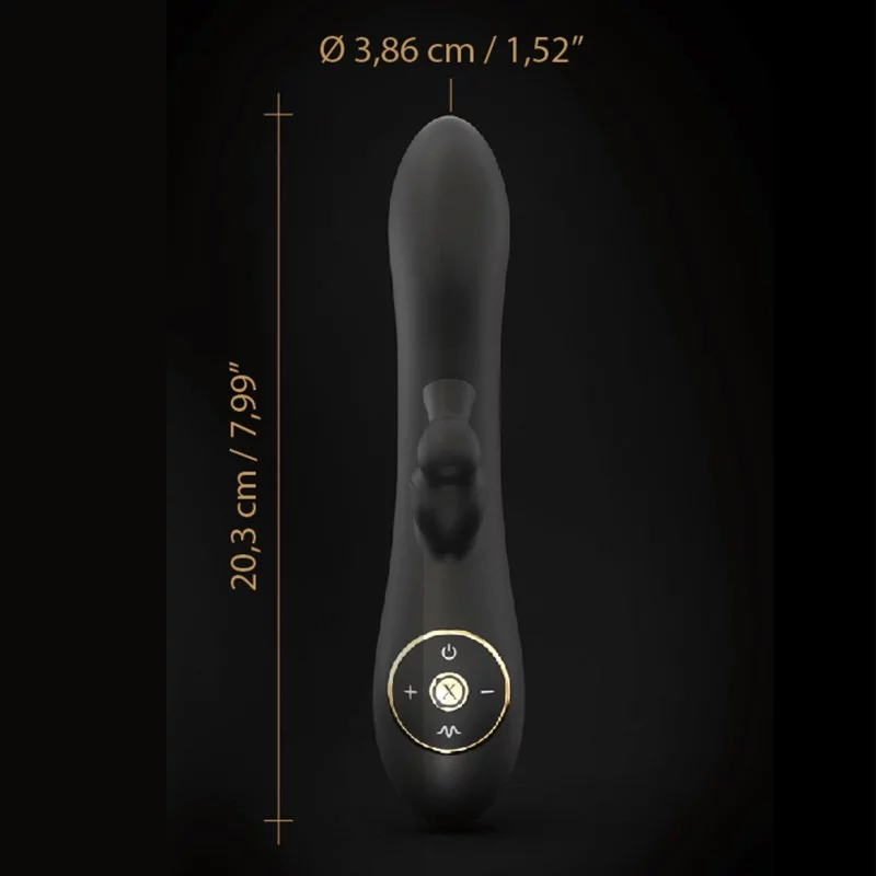 Dorcel DIVINE RABBIT - G-spot & clitoral stimulator - VIbrators - The Naughty & Nice District - Adult Sex Toy Store