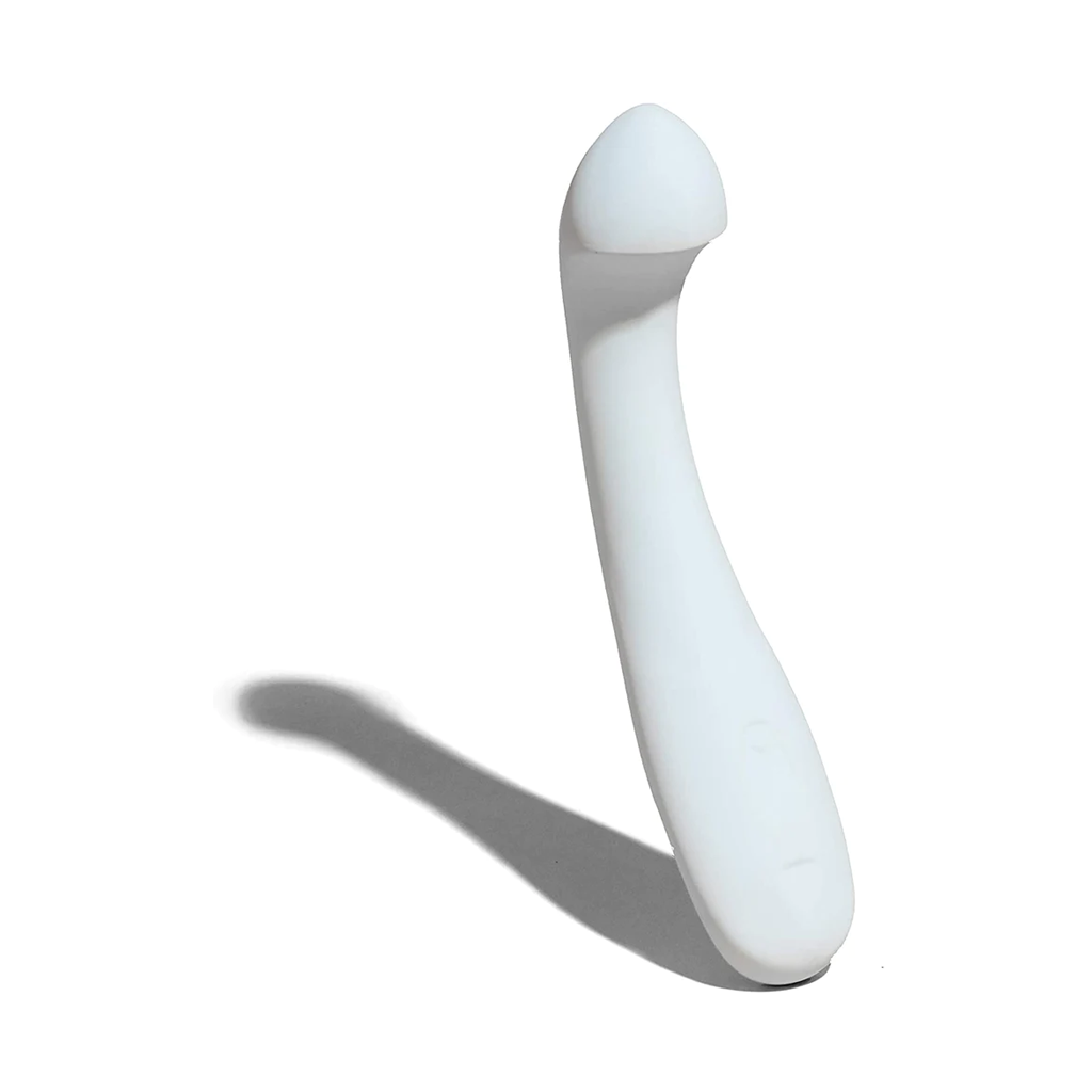 Dame, Arc Clit-Stimulating Vibrator with Curved Handle | 5 Intensity Levels & 5 Patterns | Waterproof Silicone | USB Rechargeable | Dame - VIbrators - The Naughty & Nice District - Adult Sex Toy Store