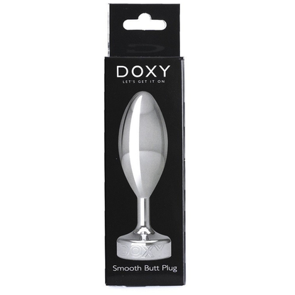 DOXY  METAL BUTT PLUG - Smooth and Ribbed - Anal Toys - The Naughty & Nice District - Adult Sex Toy Store