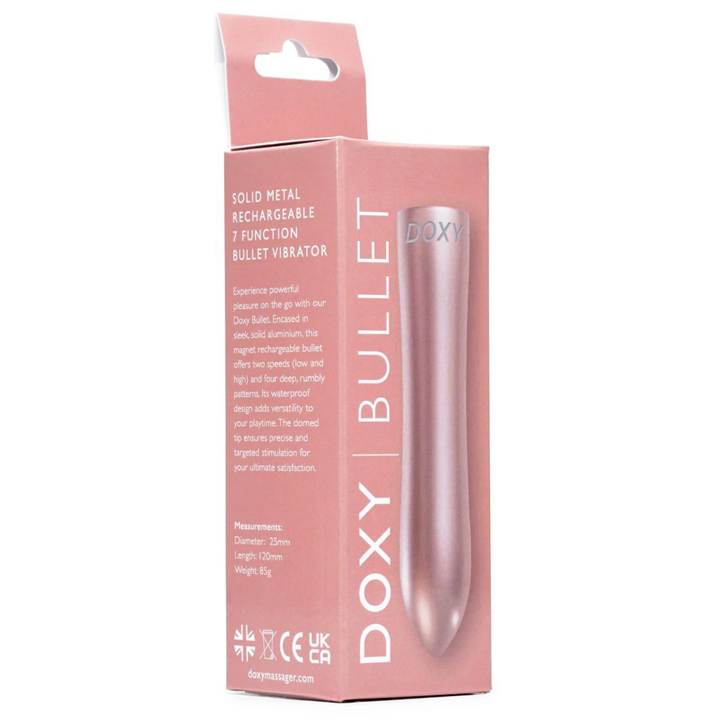 DOXY Discreet Ultra Sleek Bullet - Metallics - VIbrators - The Naughty & Nice District - Adult Sex Toy Store